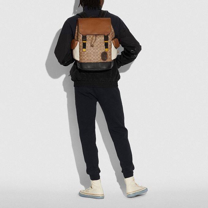 rivington backpack in signature canvas