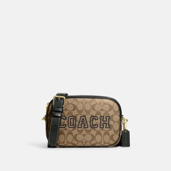 Coach Hudson Crossbody 21 In Signature Canvas With Trompe L'oeil