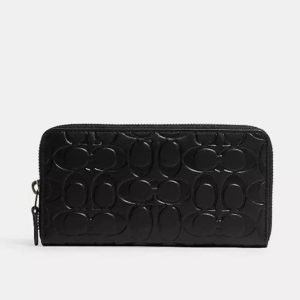 COACH CE551 | Accordion Wallet In Signature Leather